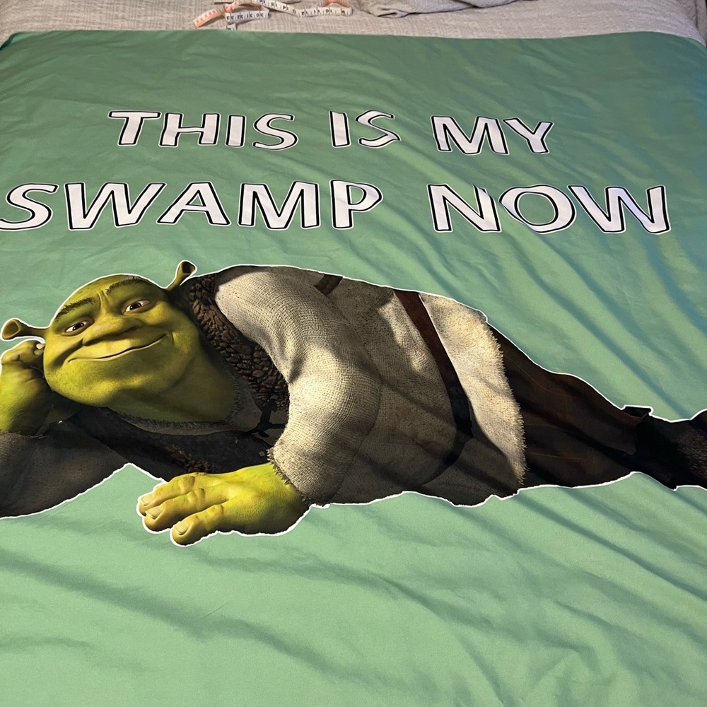 Green Shrek Bedding Set